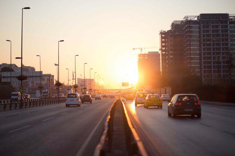 Road with Traffic